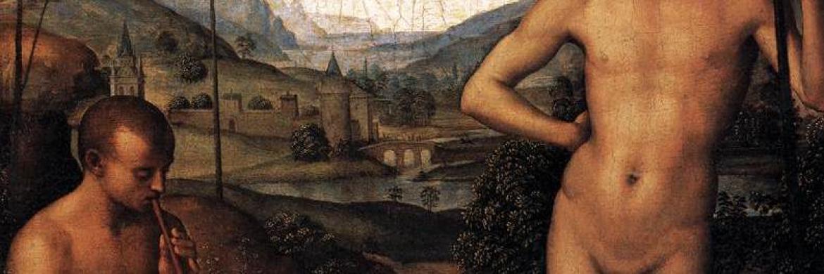 Perugino- Apollo and Marsyas